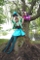 Alice in Wonderland themed costumes at AnimeNEXT.